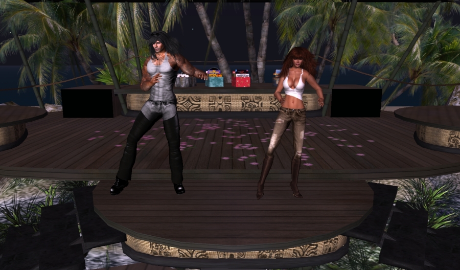 DJ Jess Warcliffe & Host Sue Hunniton @ Big Daddy's - Second Life by Yordie Sands 2012_007