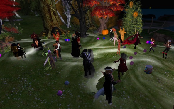 Ellie's Halloween Party - Second Life by Yordie Sands 2009